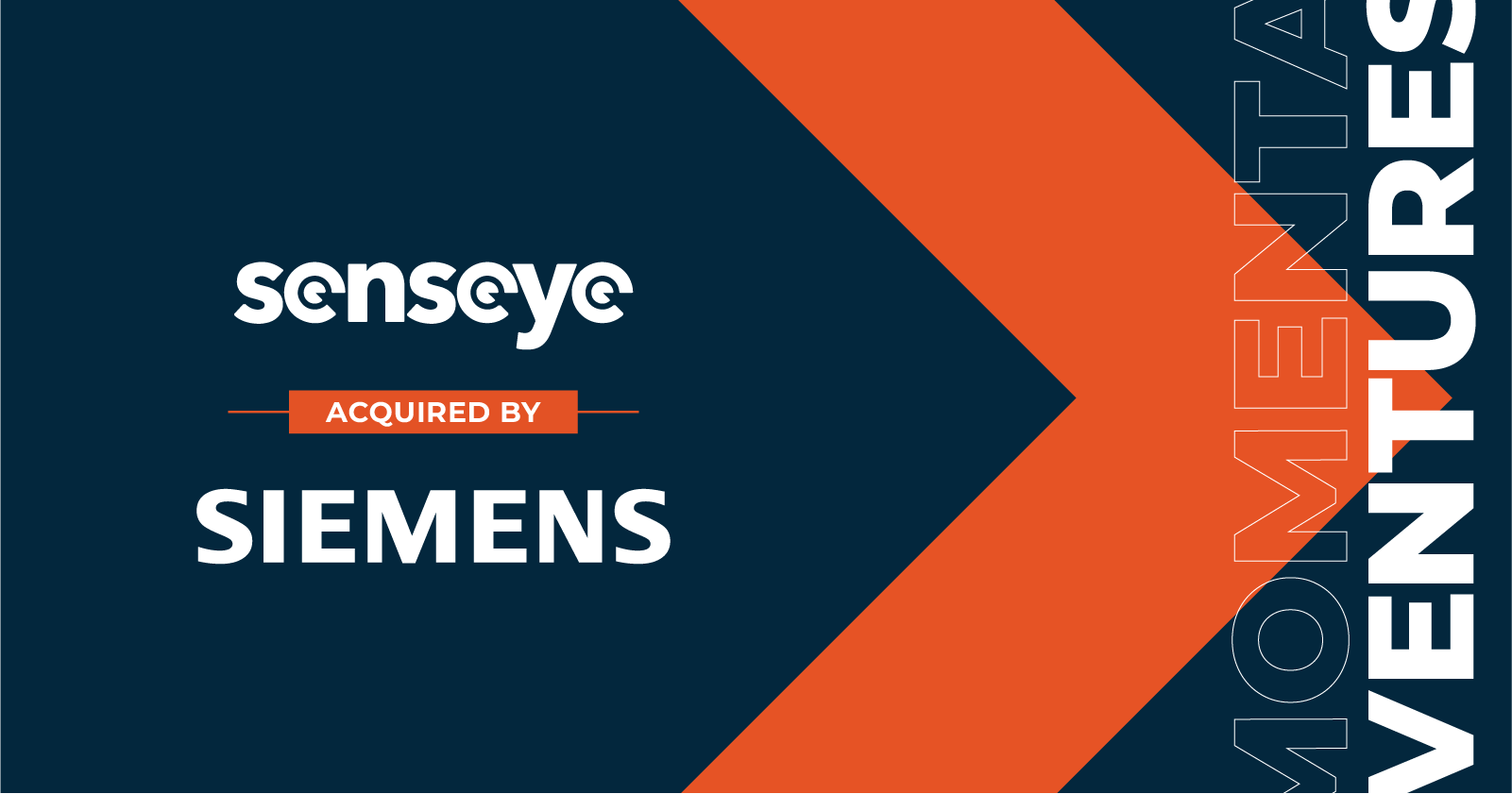 Siemens acquires Senseye, a Momenta Portfolio Company