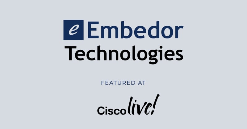 EMBEDOR Featured at Cisco Live! (video)