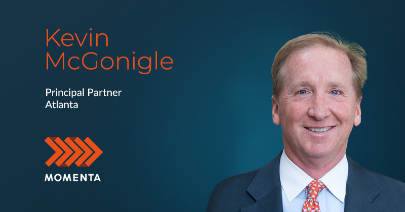 Momenta welcomes Kevin McGonigle as Principal Partner to their Executive Search Practice